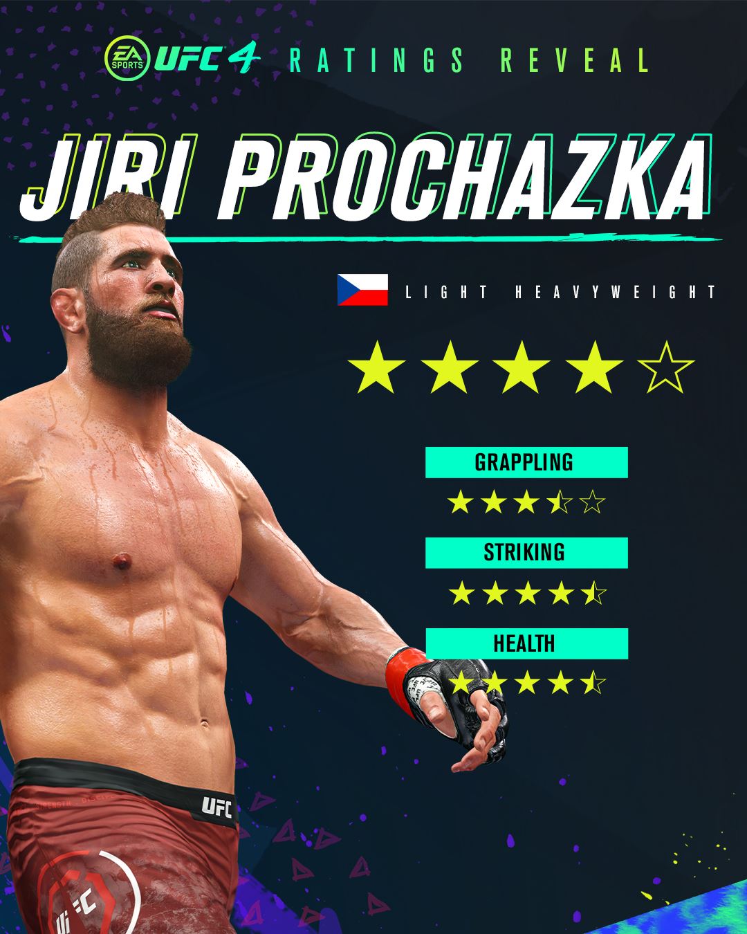 Český zápasník se stal součástí videoher UFC...
