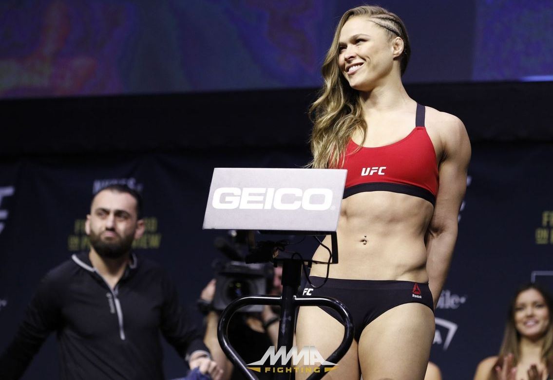 Ronda Rousey ještě v UFC.