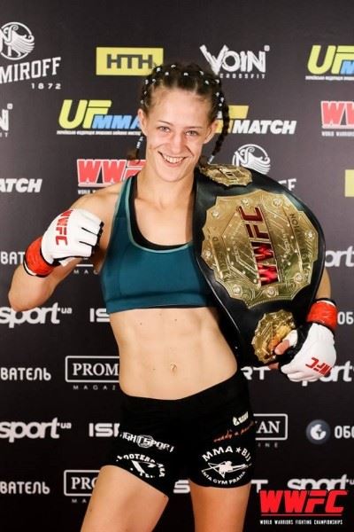 Magdalena Šormová, zápasnice MMA.