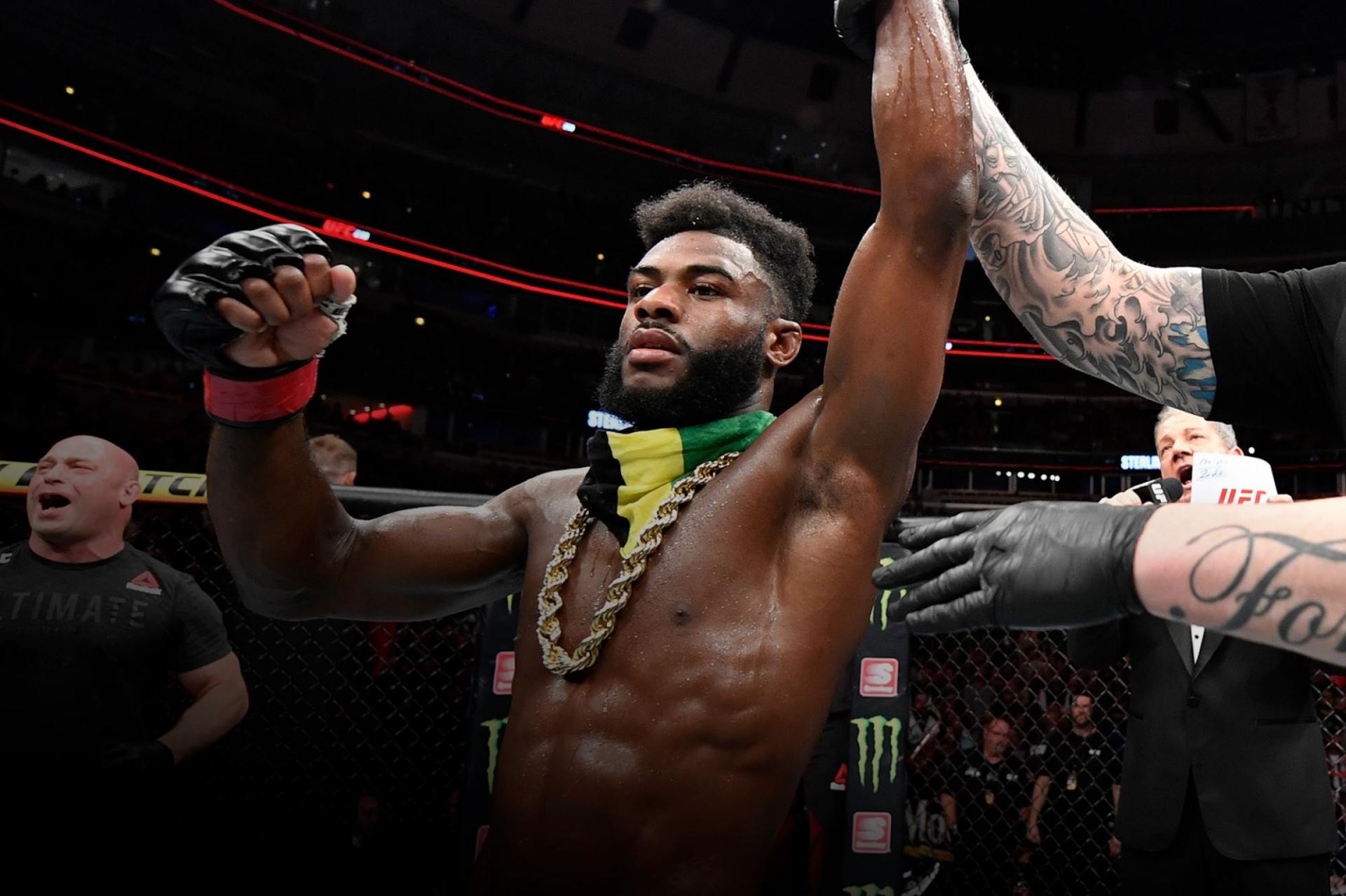 Šampion UFC Aljamain Sterling...