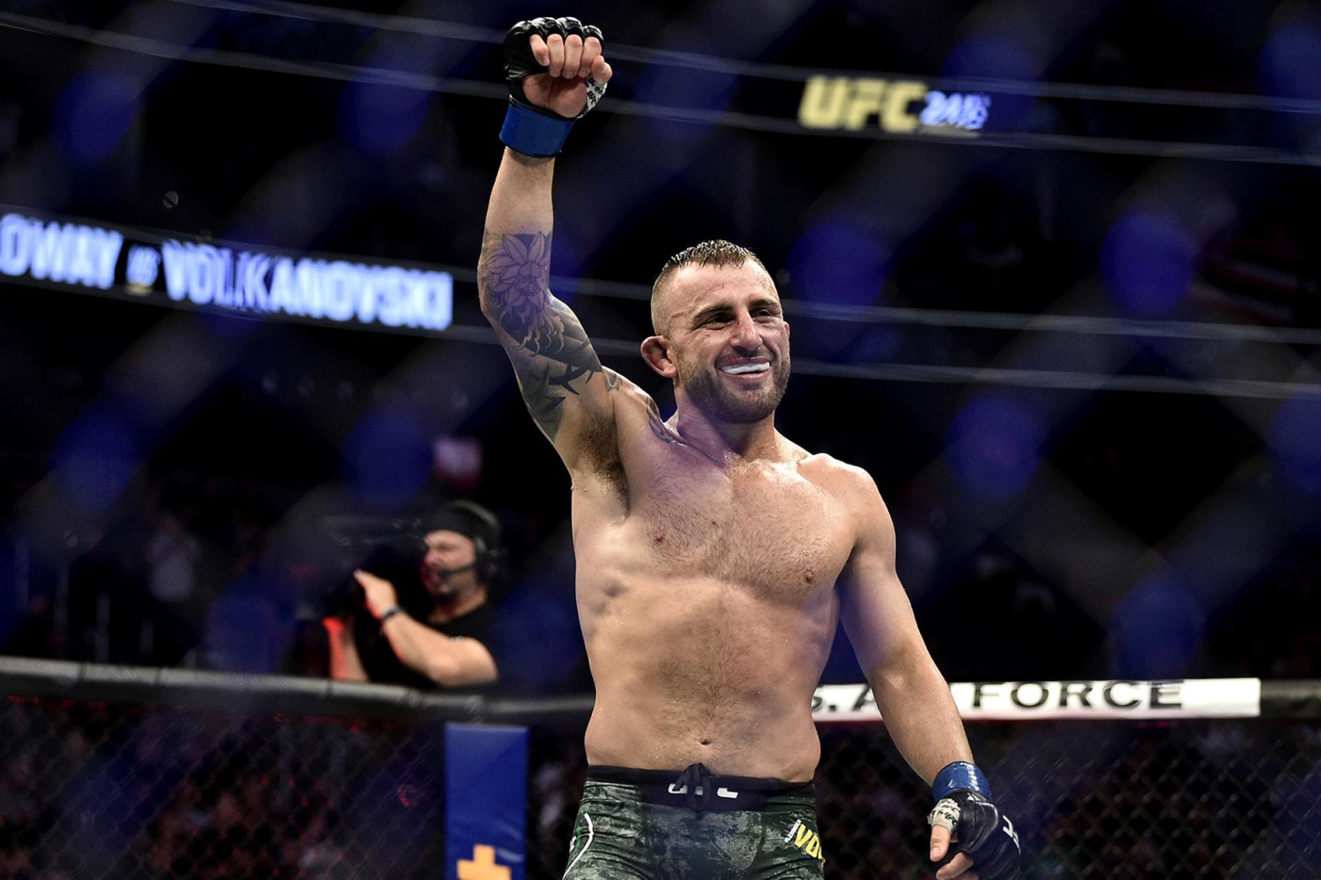 Australský bojovník UFC Alexander Volkanovski.