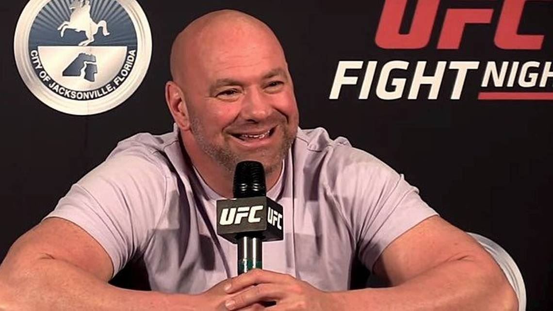 Dana White tuší, že tento víkend dost vydělá.