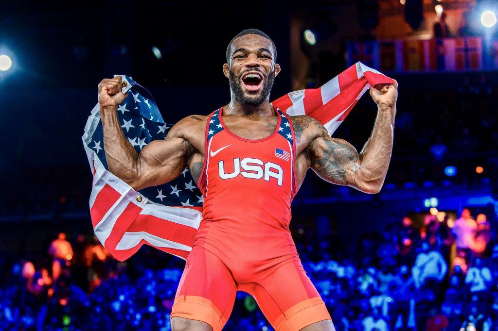Jordan Burroughs, americký olympijský zápasník.