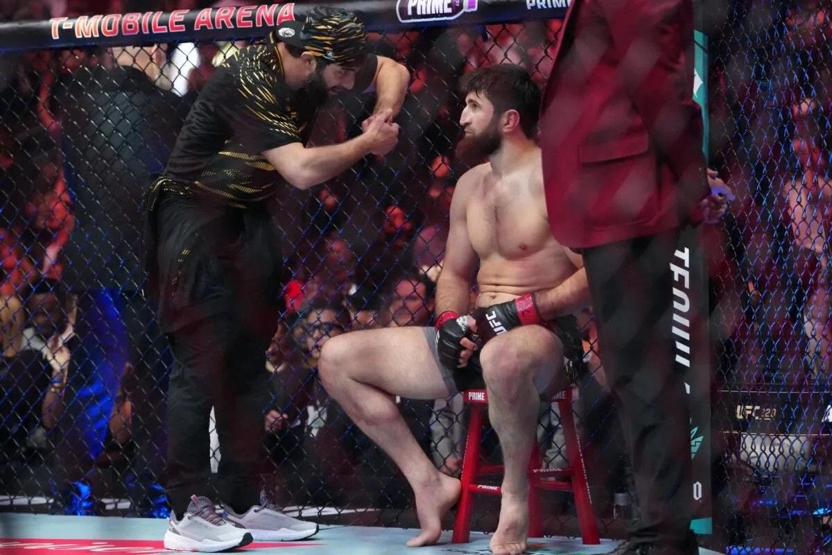 Magomed Ankalaev, padlý šampion. 