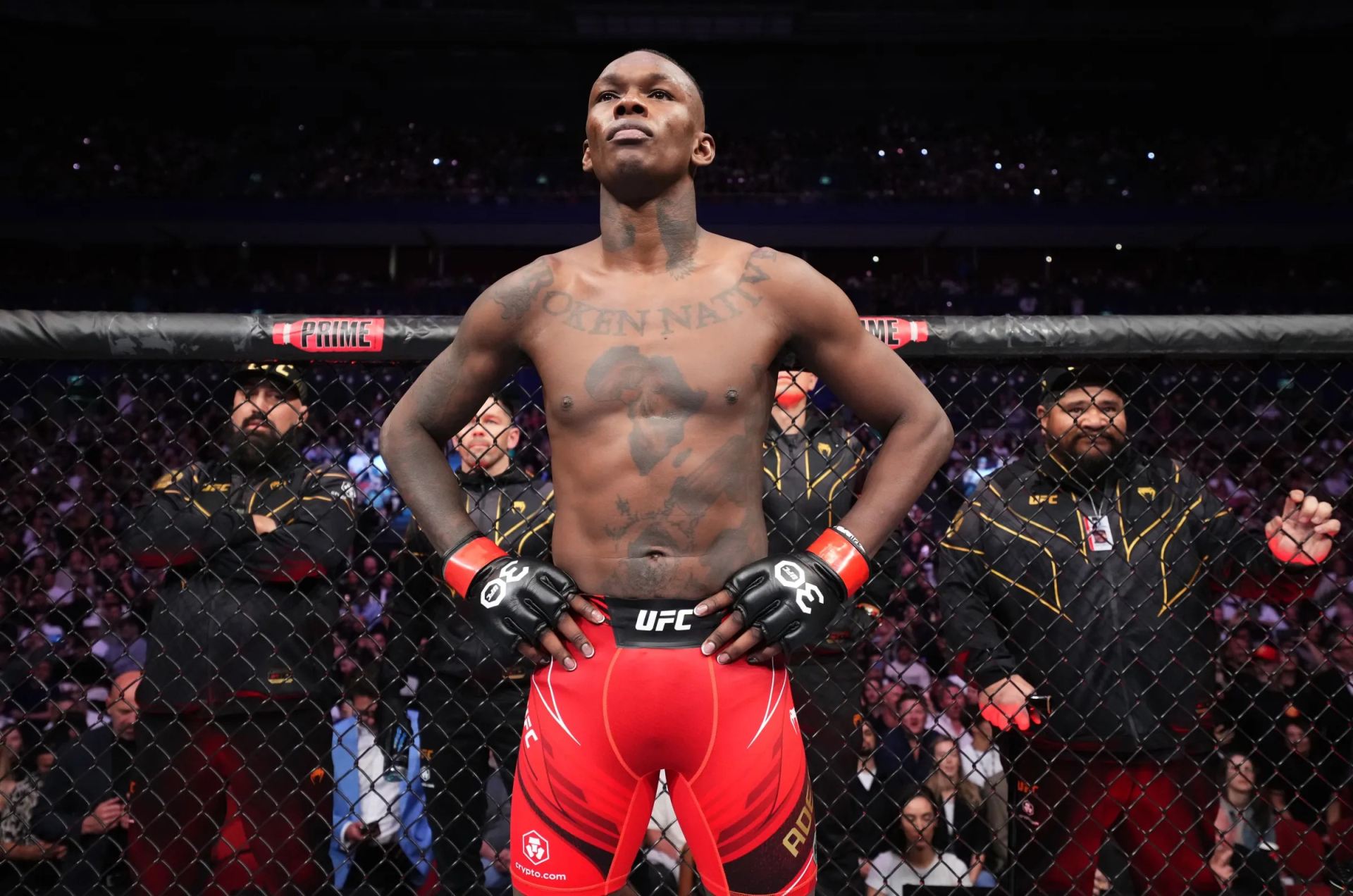 Israel Adesanya. 