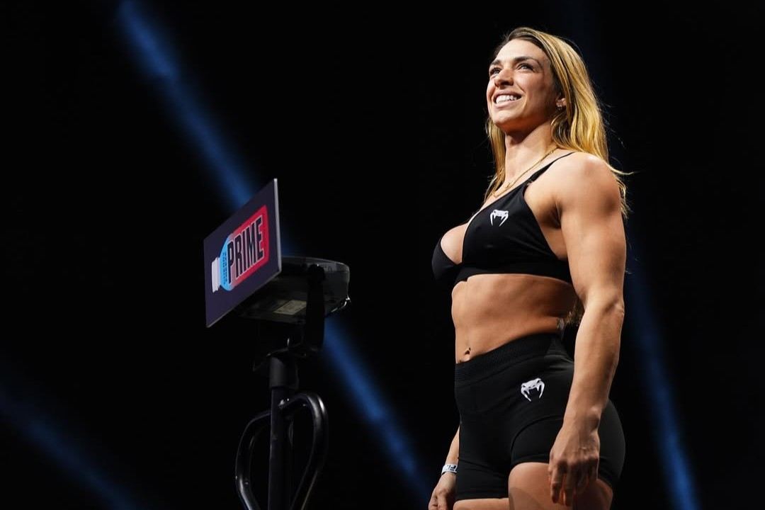 Mackenzie Dern před bojem v UFC.