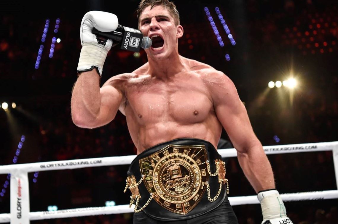 Rico Verhoeven po výhře v Glory.