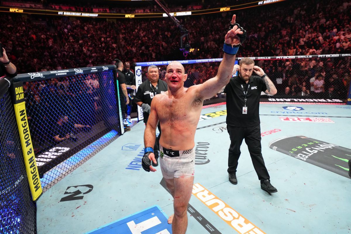 Šampion Sean Strickland.