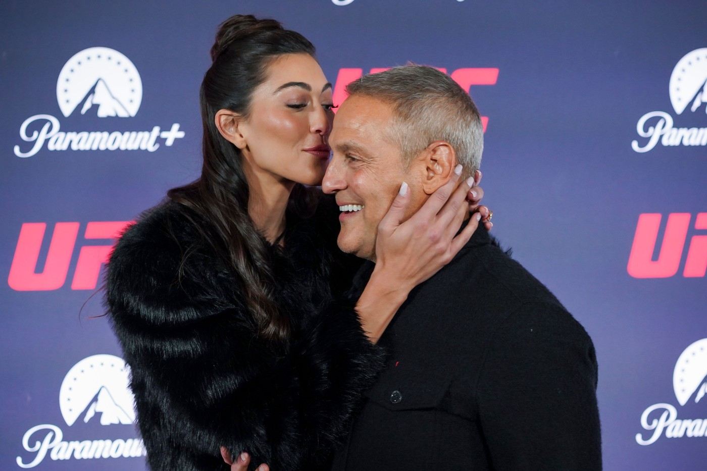 Sarah Staudinger a Ari Emanuel, výkonný předseda a generální ředitel TKO Holdings.