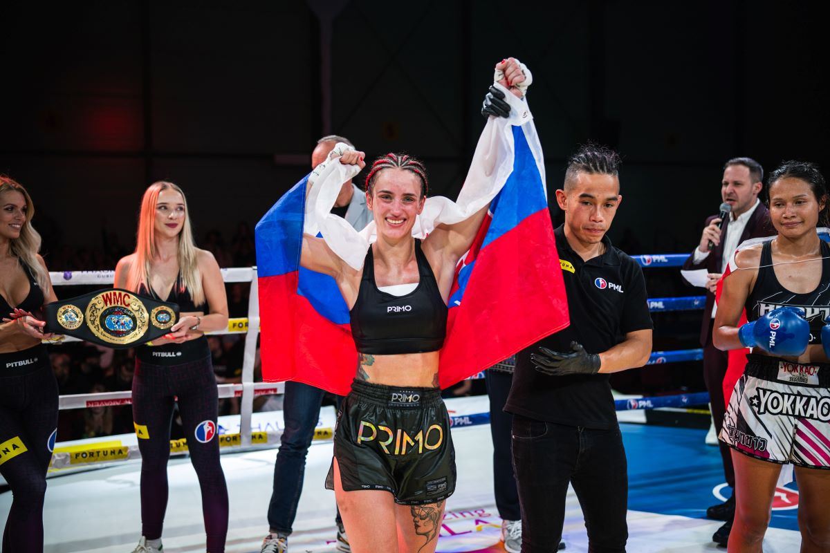 Šampionka Monika Chochlíková.