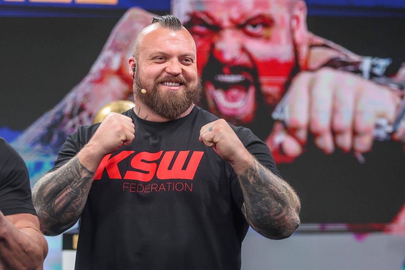 Eddie Hall v KSW.