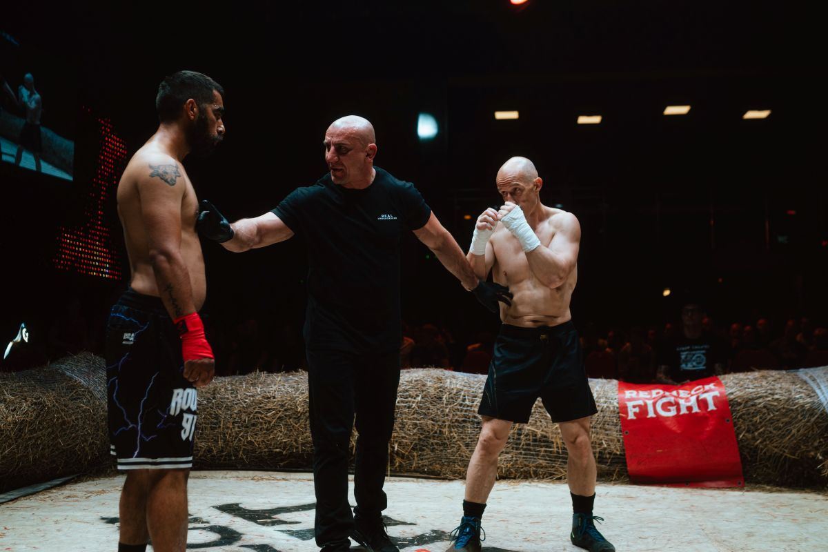 Eduard Daniel vs. Libor Kalous na Redneck Fight v Brně.