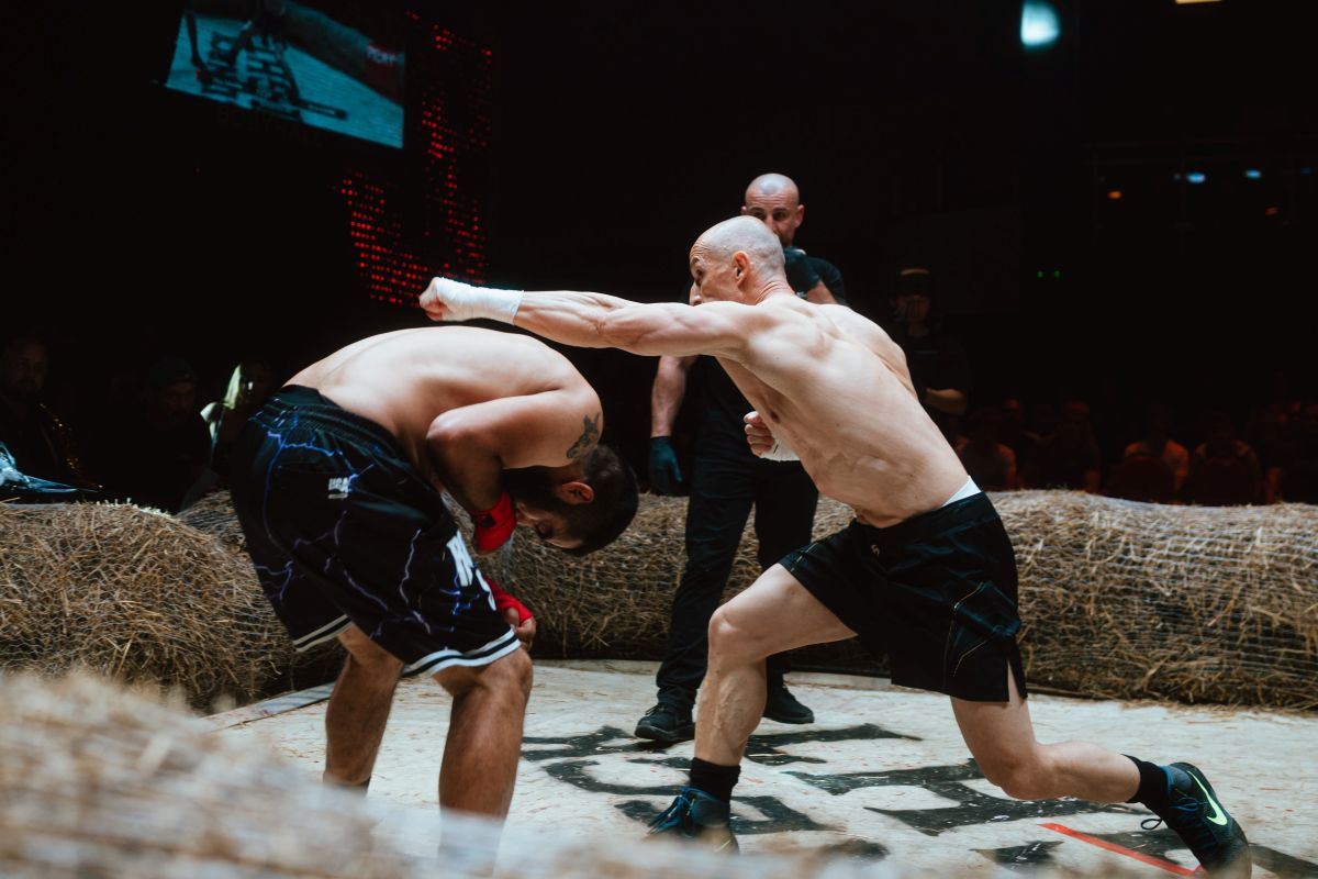 Eduard Daniel vs. Libor Kalous na Redneck Fight v Brně.