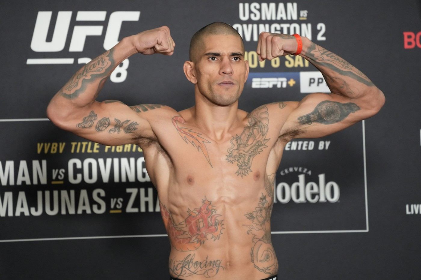 Alex Pereira před pěti lety a 84 kg. 