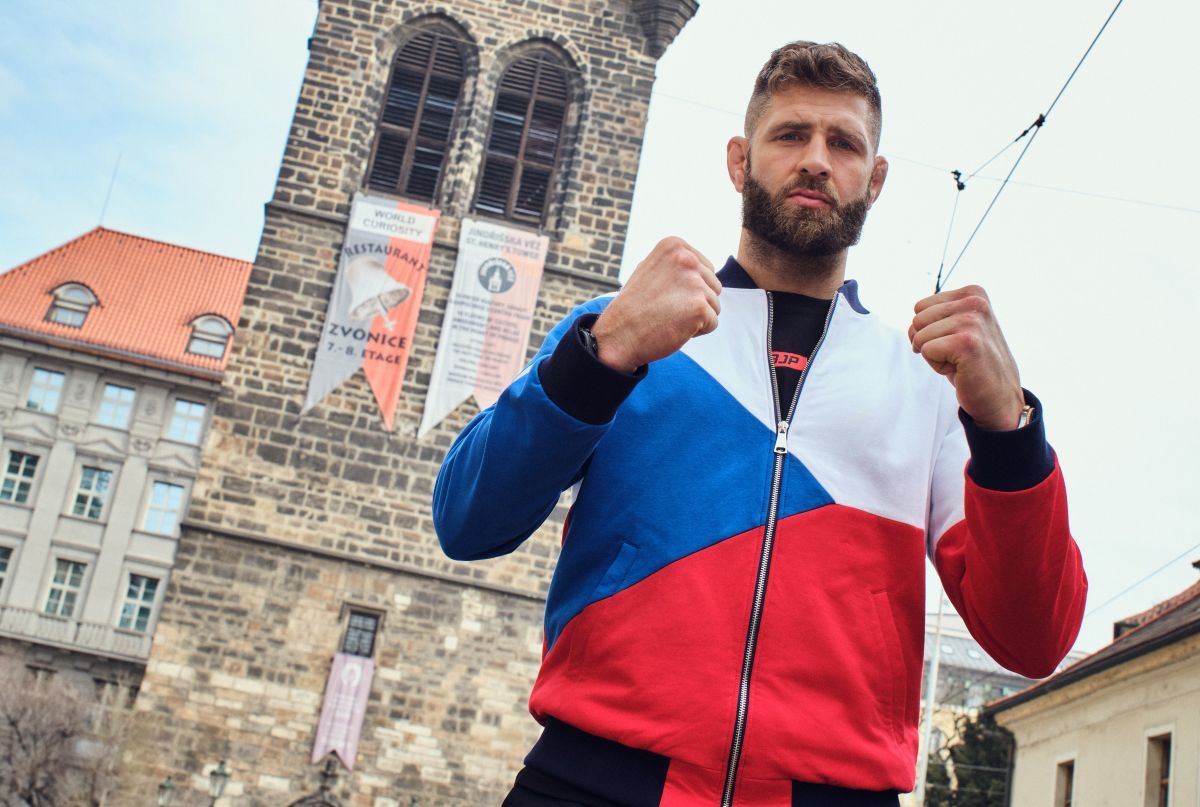 Jiří Procházka v českých barvách. 