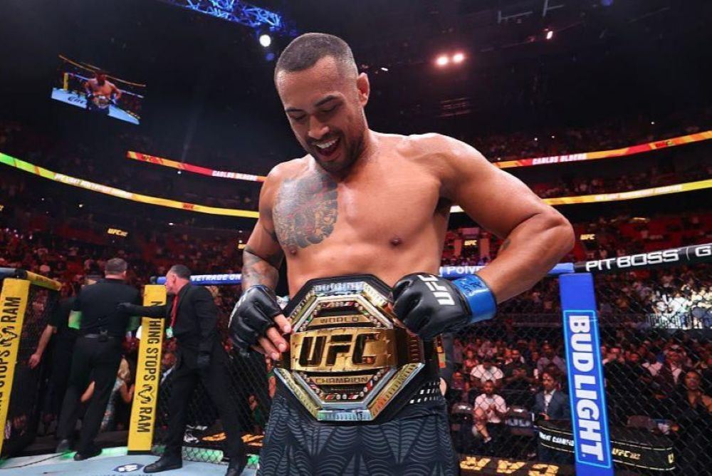 Carlos Ulberg byl dekorován na šampiona UFC.