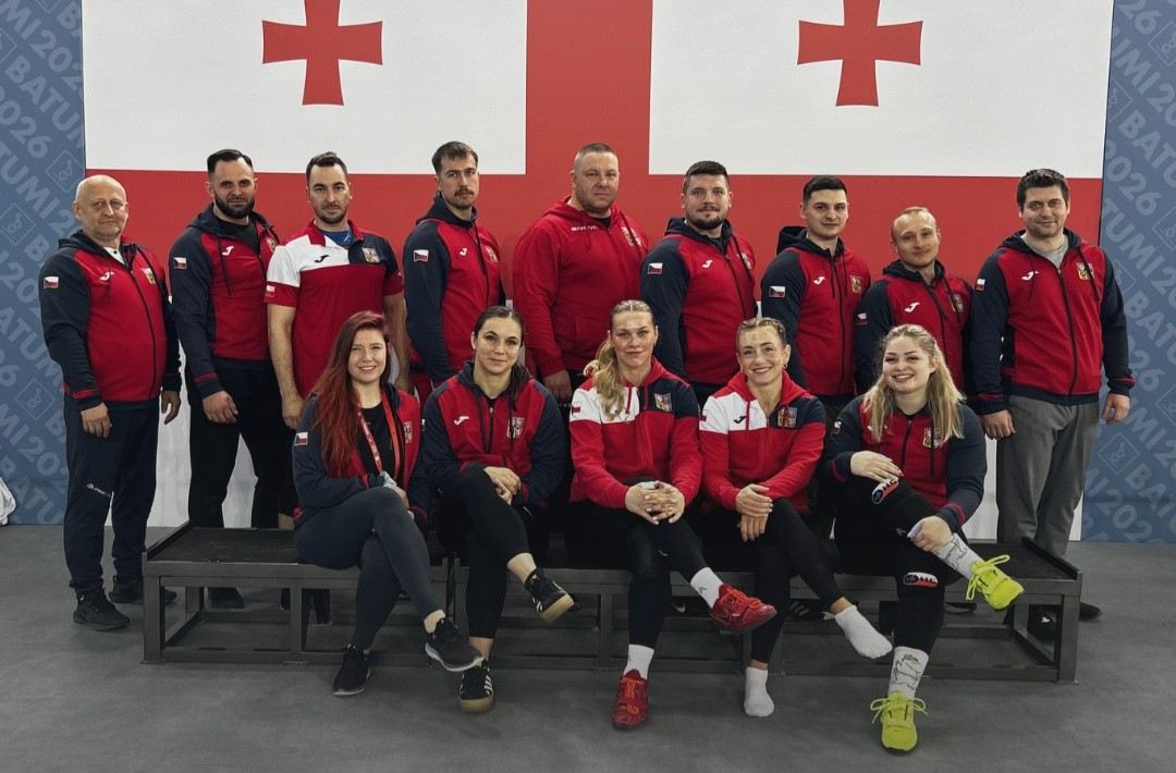 Čeští reprezentanti. 