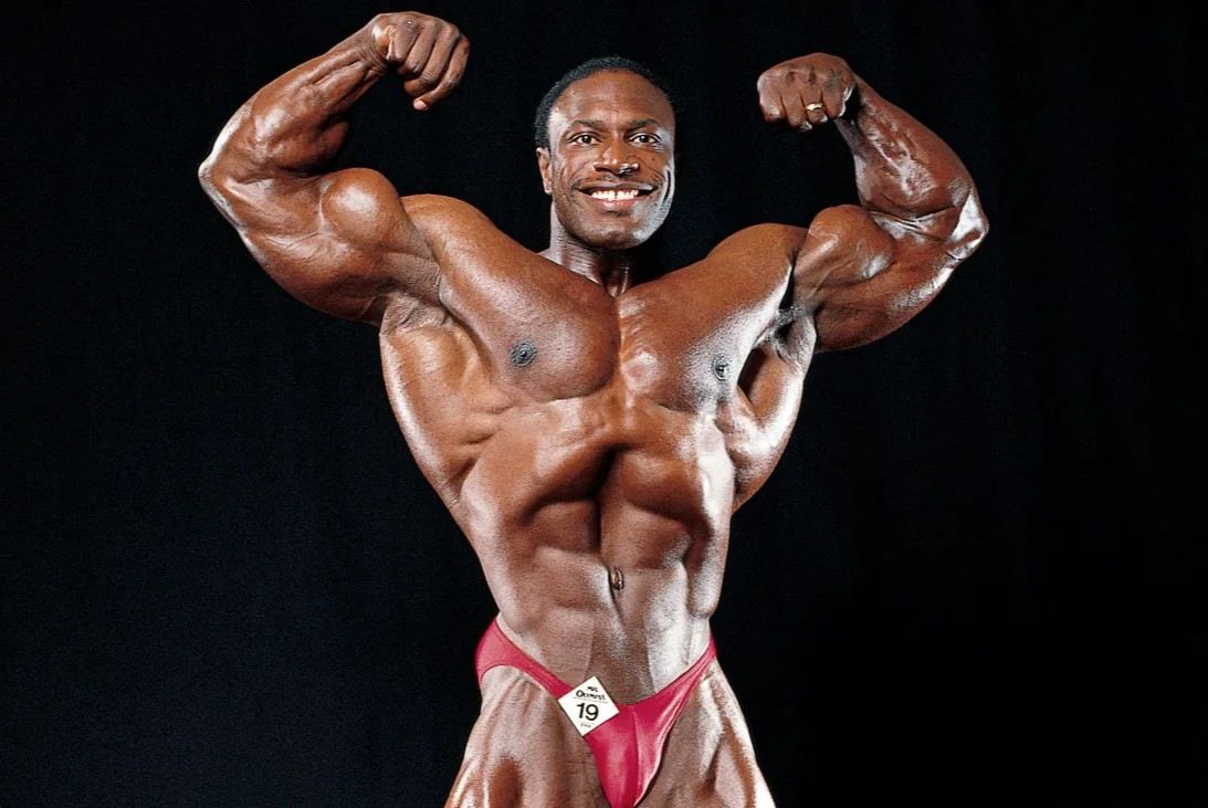 Lee Haney na soutěži Mr. Olympia.