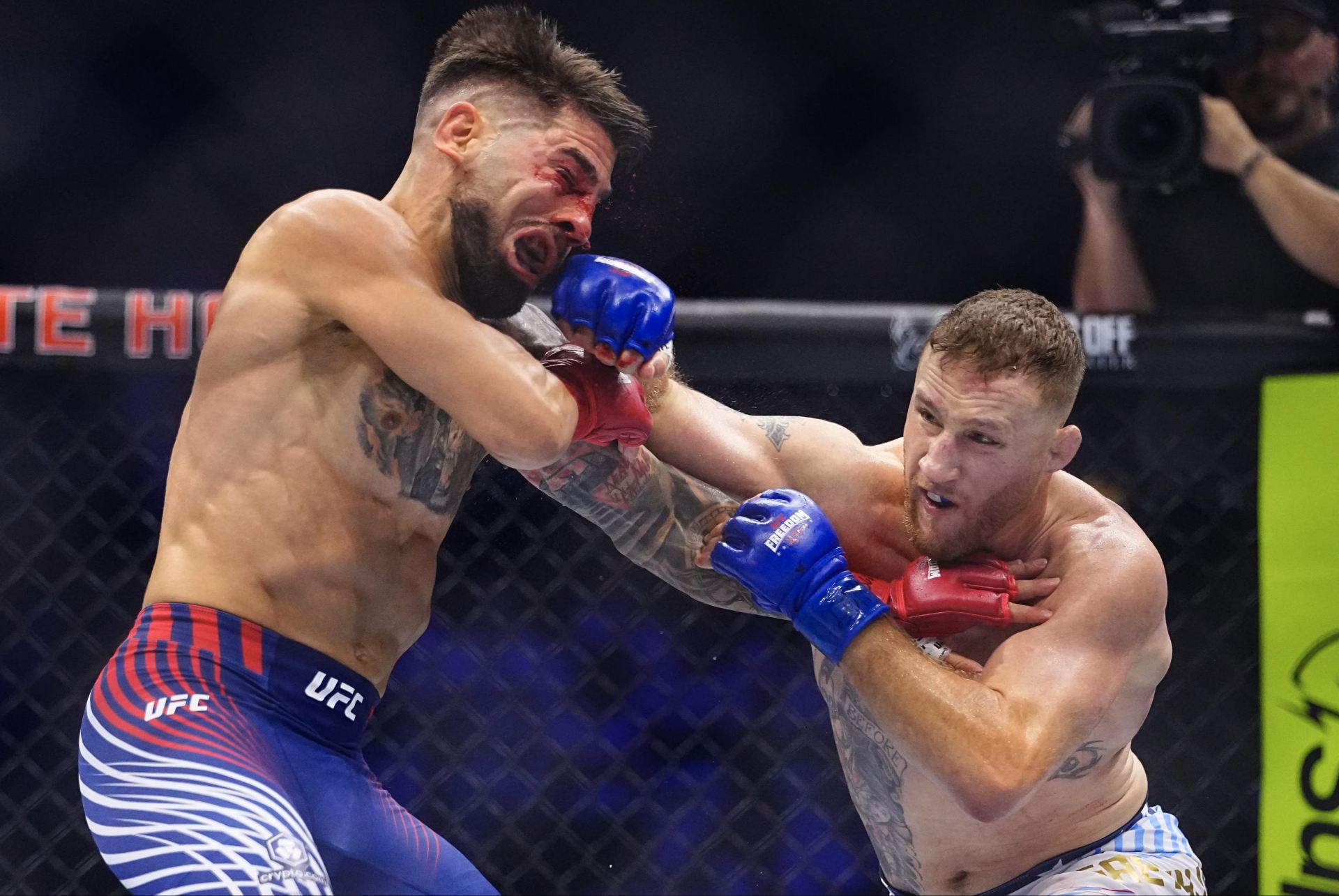 Když Justin Gaethje trefí, tak to bolí.
