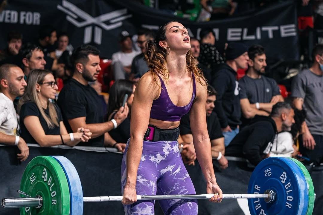 Silvia Licchelli na akci Fall Series Italian Throwdown.