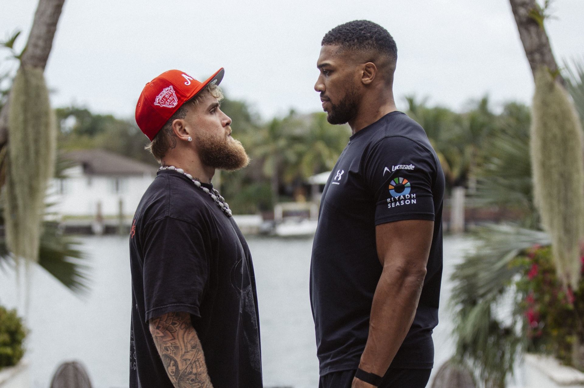 Jake Paul a Anthony Joshua.