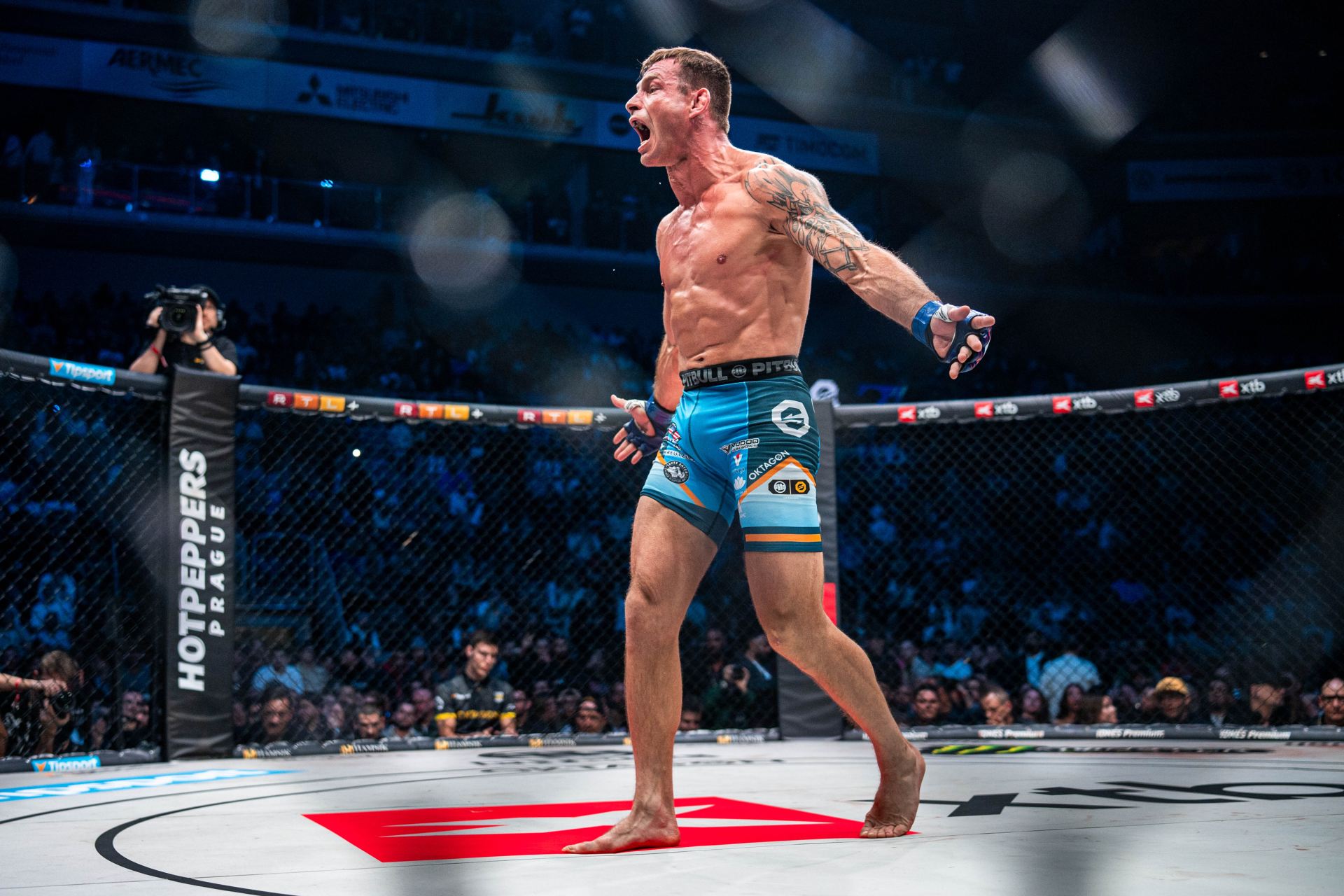 Jotko a jeho vítězný řev. 