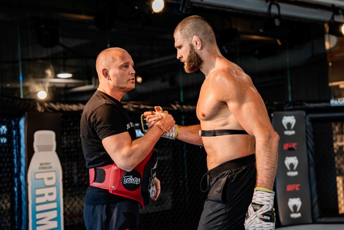 Martin Karaivanov a Jiří Procházka v Las Vegas.