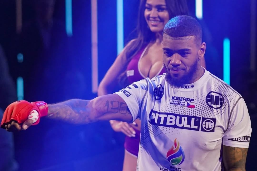 Frederico Komuenha si vyzkoušel i půdu v KSW. 