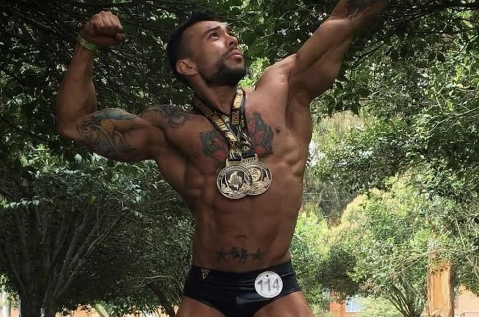 Jose Sebastian Anzola Quintero ještě coby účastník soutěží NPC.