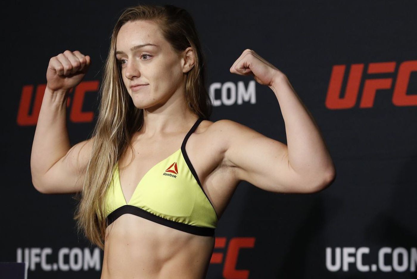 Aspen Ladd ještě coby bojovnice UFC.
