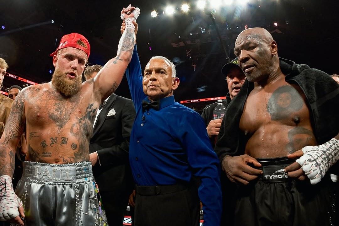 Jake Paul a Mike Tyson, nejlepší přátelé.