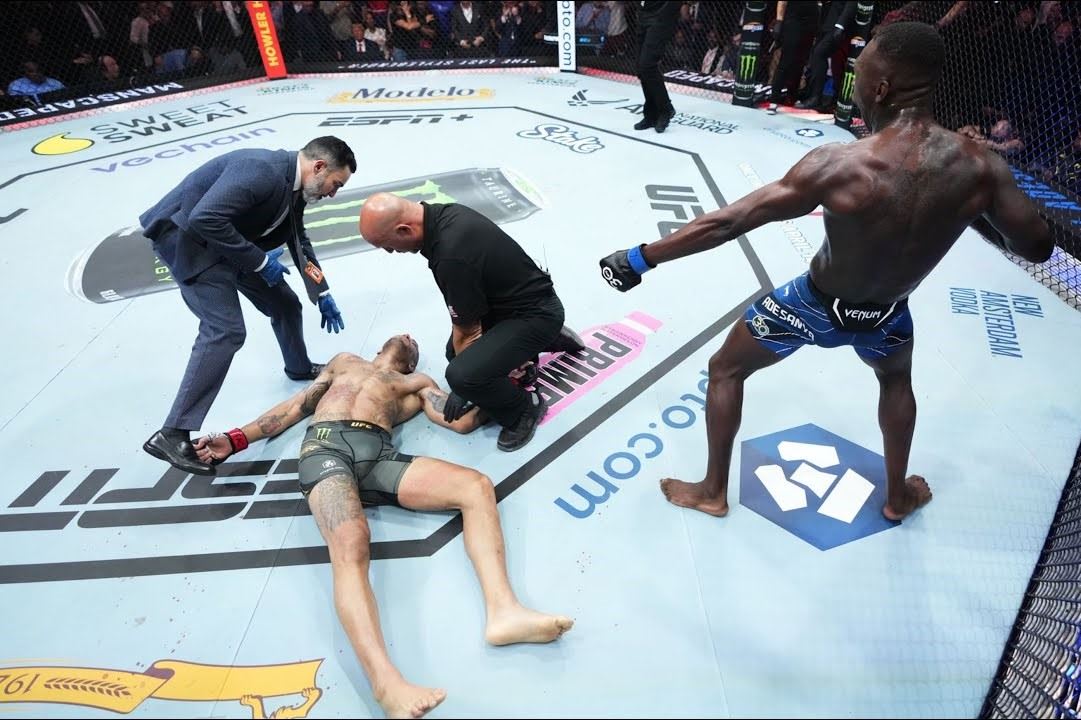 Jediná KO porážka Pereiry v MMA.