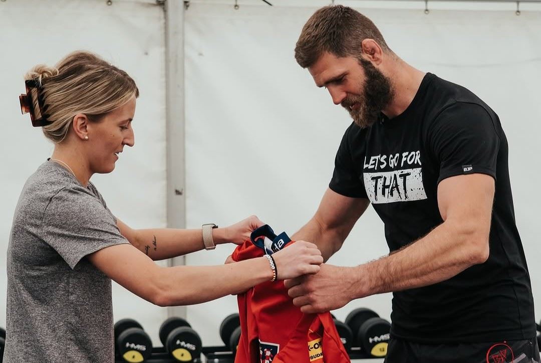 Jiří Procházka přijel podpořit české reprezentantky.