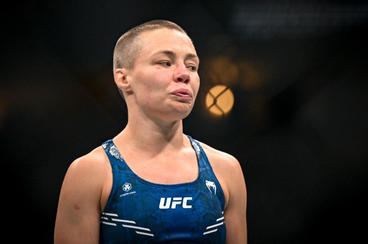 Rose Namajunas. 
