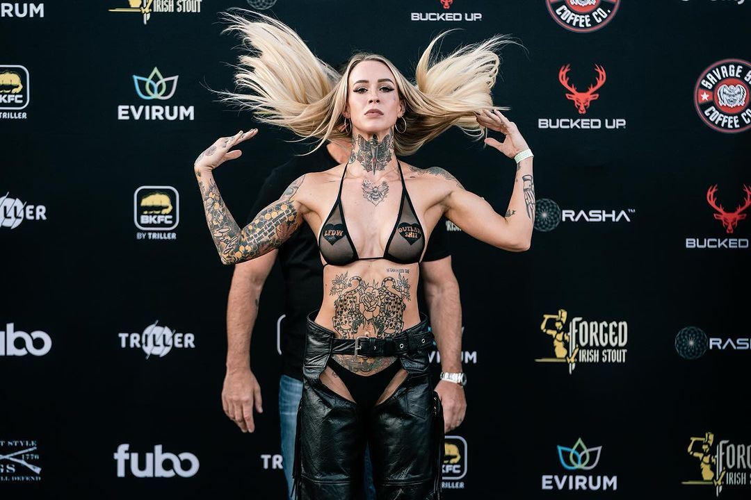 Taylor Starling před bojem.