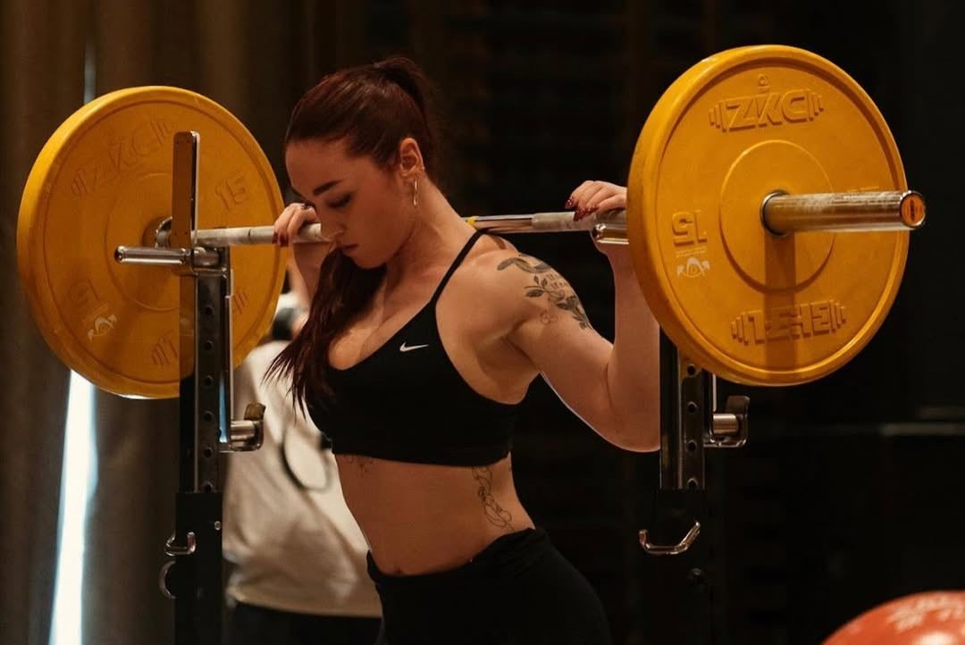Giulia Miserendino, vzpěračka federace Federazione Italiana Pesistica. 