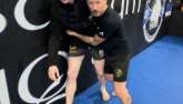 Matúš Juráček a trenér Conora McGregora John Kavanagh.