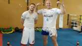 Kamarádi, kteří mají na triku UPC Fight...