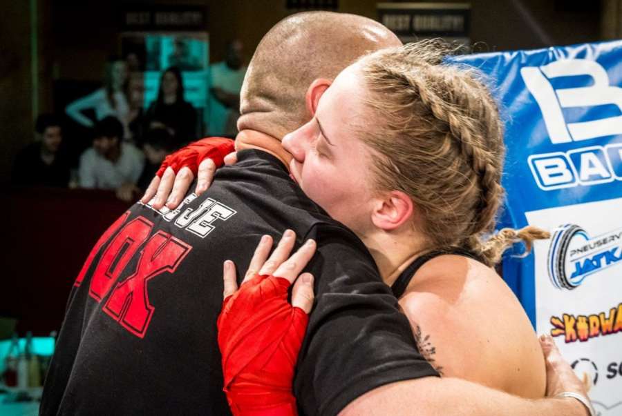 Vidět v ringu Lucerny vlastní dceru, to je silnější než jakýkoli titul, říká Konečný