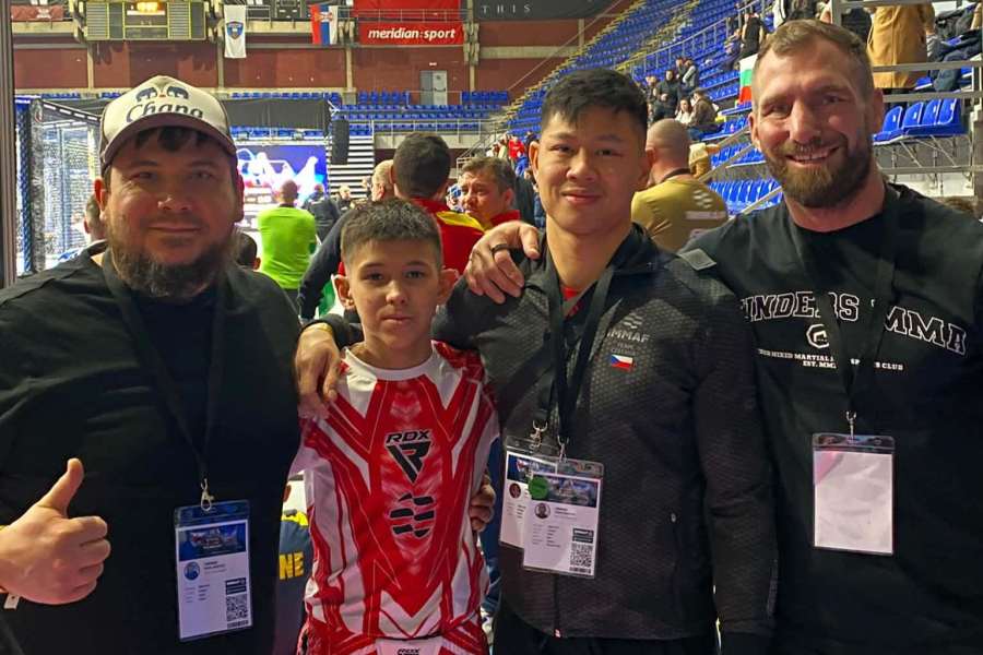 Historické zlato. První český evropský šampion v mládežnickém MMA pod IMMAF