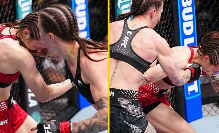 Český smutek v UFC. Bledá padla, soupeřka rozjela demolici v postoji