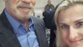 Lenka Ferenčuková a slavný Arnold Schwarzenegger.