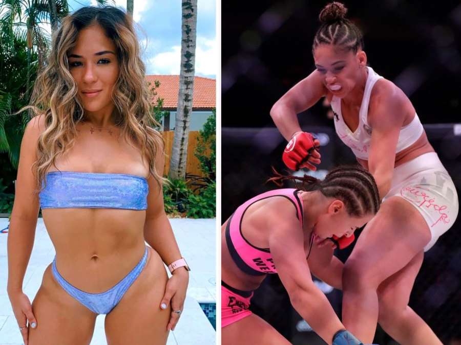 Kráska z MMA se zamilovala do nového sportu a musí se učit