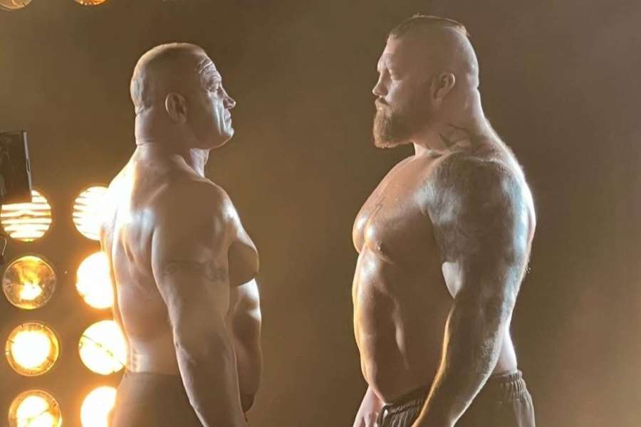Nejsilnější muži světa se potkali před bojem v KSW