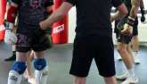 Sobotní otevírání gymu v Benešově. Box a také hostina.