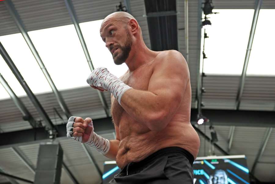Fury ukázal záběry z tréninku. Fanoušky moc nepřesvědčil 
