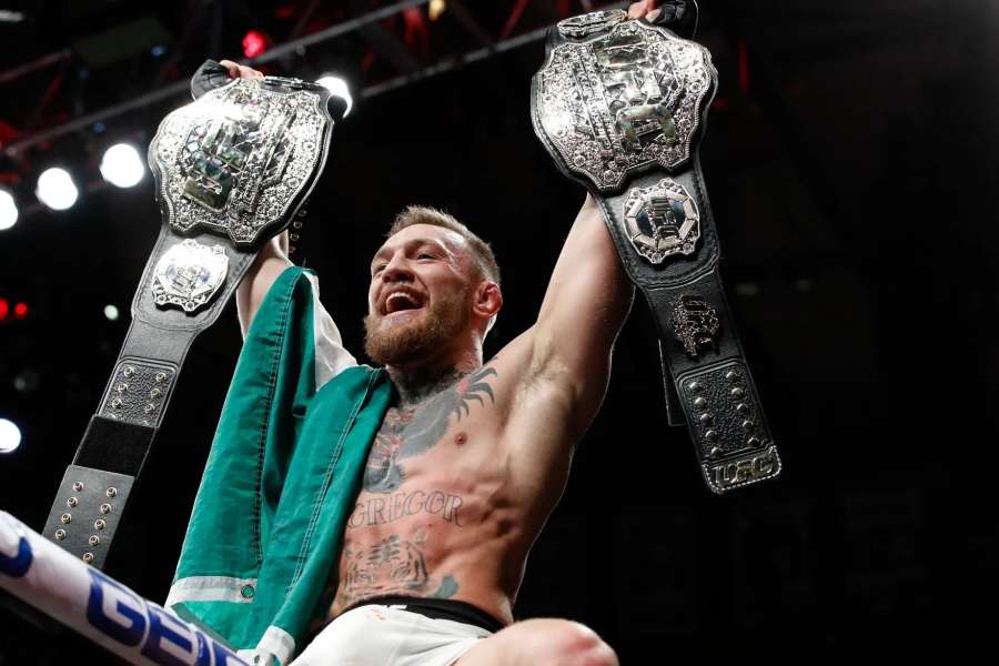McGregor vyhlíží titulový střet. Rád by získal třetí pás