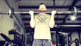 Jim Miller a gym.