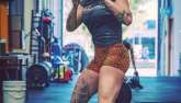 FOTO: Facebook Ebanie “Blonde Bomber “ Bridges - Boxer