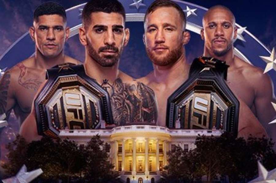 UFC přeměnilo sídlo amerických prezidentů v bojovou arénu